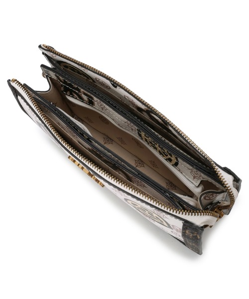 Guess(ゲス)の「ABEY Multi Compartment Shoulder Bag(ショルダーバッグ・レディース・ホワイト・ONE SIZE)」の6枚目の写真