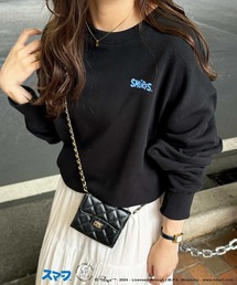 GeeRA（ジーラ）の「【スマーフ】コラボプリントスウェット（スウェット）」