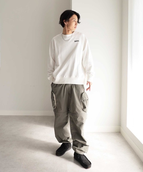 【セール】【スマーフ】コラボプリントスウェット（スウェット）｜GeeRA（ジーラ）