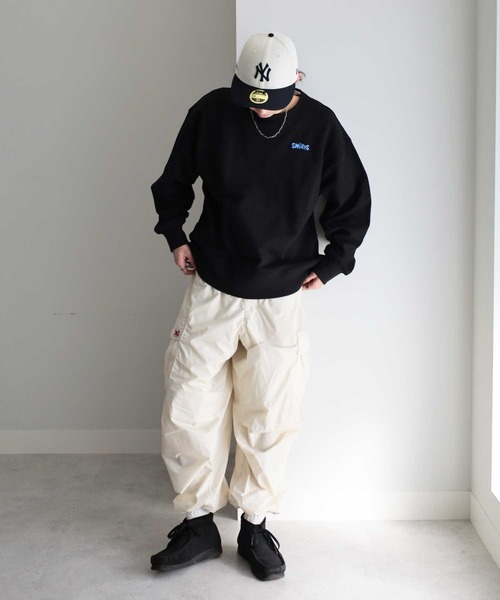 【セール】【スマーフ】コラボプリントスウェット（スウェット）｜GeeRA（ジーラ）