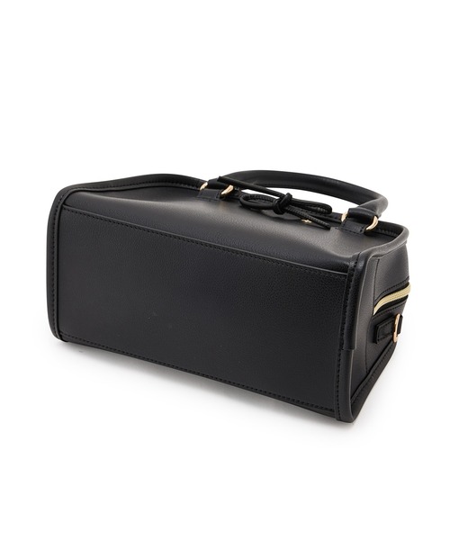 ROPE' PICNIC（ロペピクニック）の「軽量リボンデザインミニボストンショルダーバッグ（ボストンバッグ・レディース・キナリ/ブラック/ピンク系その他2・FREE）」の11枚目の写真