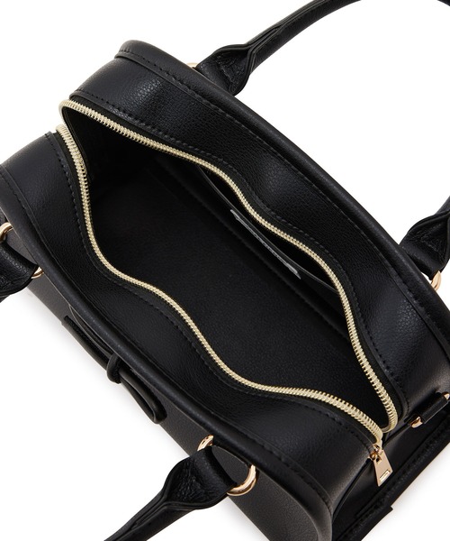 ROPE' PICNIC（ロペピクニック）の「軽量リボンデザインミニボストンショルダーバッグ（ボストンバッグ・レディース・キナリ/ブラック/ピンク系その他2・FREE）」の8枚目の写真