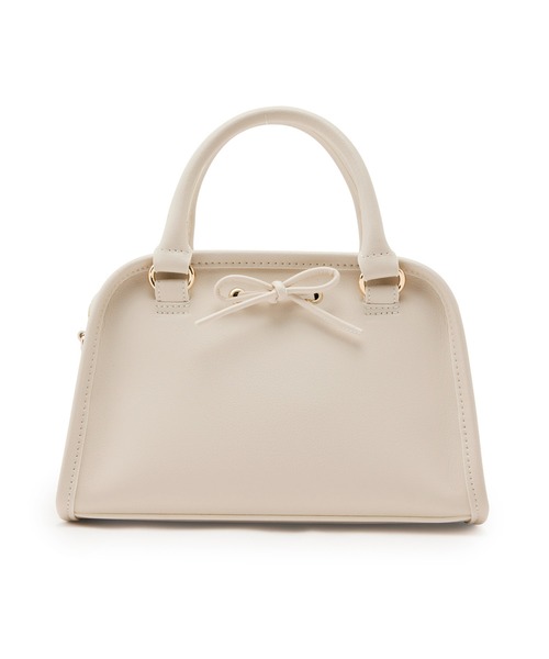 ROPE' PICNIC（ロペピクニック）の「軽量リボンデザインミニボストンショルダーバッグ（ボストンバッグ・レディース・キナリ/ブラック/ピンク系その他2・FREE）」の17枚目の写真