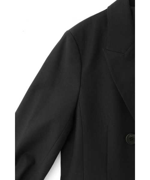 JILL STUART（ジルスチュアート）の「◆コットンキュプラテーラードジャケット（テーラードジャケット・レディース・ブラック/ホワイト・SMALL/MEDIUM）」の11枚目の写真