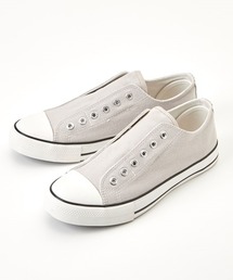 nissen（ニッセン）の「紐なしスリッポンスニーカー（ワイズ３Ｅ）（スニーカー）」