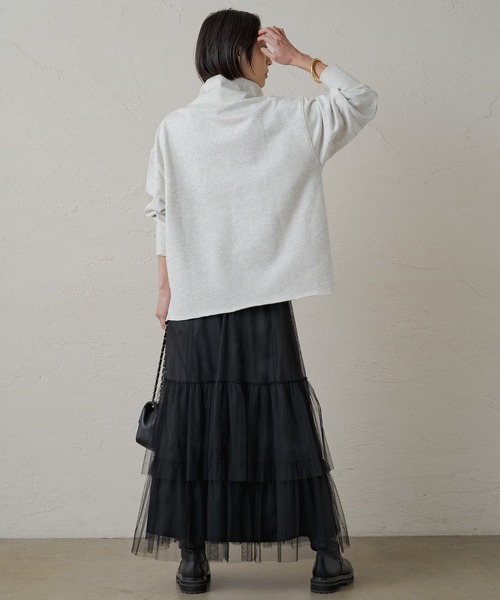Loungedress（ラウンジドレス）の「ティアードチュールスカート 