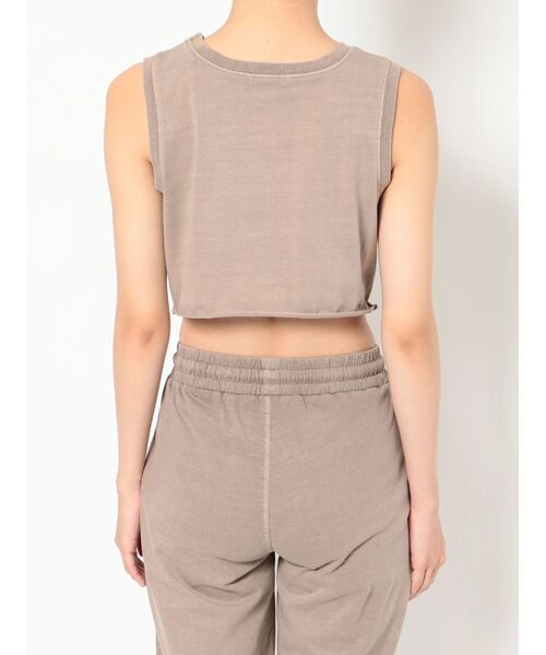 GYDA（ジェイダ）の「【SETUP着用可】クロスポイントショートルーズタンクトップ（タンクトップ・レディース・チャコールグレー/ベージュ/オリーブ・FREE）」の16枚目の写真