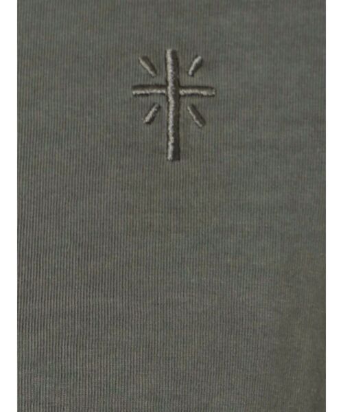 GYDA（ジェイダ）の「【SETUP着用可】クロスポイントショートルーズタンクトップ（タンクトップ・レディース・チャコールグレー/ベージュ/オリーブ・FREE）」の6枚目の写真