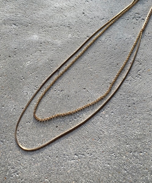 RIVE DROITE（リヴドロワ）の「レイヤードショートネックレス（ネックレス・レディース・ゴールド/シルバー・FREE）」の2枚目の写真