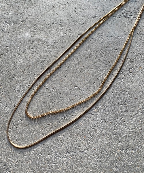 RIVE DROITE（リヴドロワ）の「レイヤードショートネックレス（ネックレス・レディース・ゴールド/シルバー・FREE）」の4枚目の写真