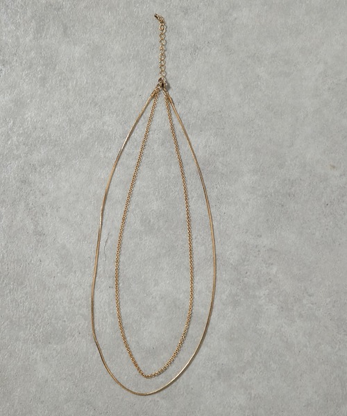 RIVE DROITE（リヴドロワ）の「レイヤードショートネックレス（ネックレス・レディース・ゴールド/シルバー・FREE）」の6枚目の写真