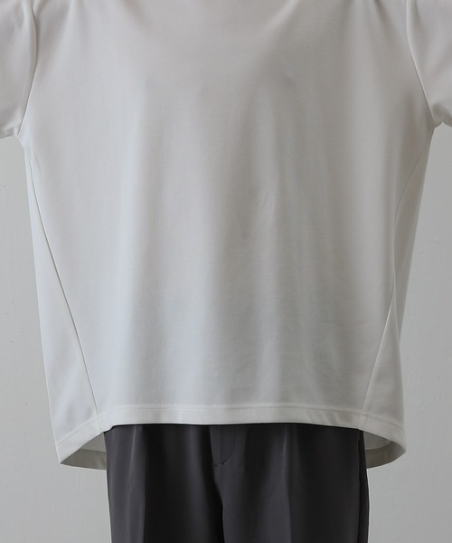 COLONY 2139（コロニートゥーワンスリーナイン）の「エンザイムダンボールラウンドヘム長袖Tシャツ（Tシャツ/カットソー・メンズ・ライトグレー/オフホワイト/ブラック・MEDIUM/LARGE）」の18枚目の写真