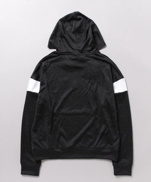 PUMA（プーマ）の「プーマ PUMA PUMA FIT TECH ニットフーディー（パーカー・レディース・ブラック/ライトグレー・L/S/M/XL）」の3枚目の写真