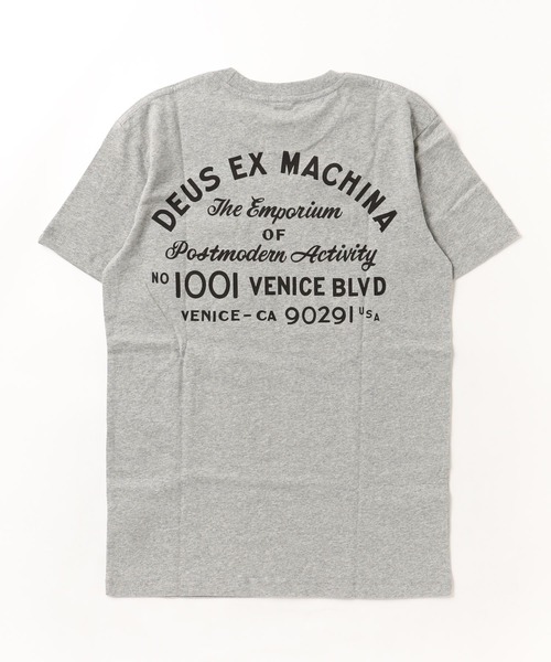 DEUS EX MACHINA(デウスエクスマキナ)の「VENICE ADDRESS TEE(Tシャツ/カットソー・メンズ・グレー/ブラック/ホワイト・SMALL/MEDIUM/LARGE/X-LARGE/X-SMALL)」の13枚目の写真