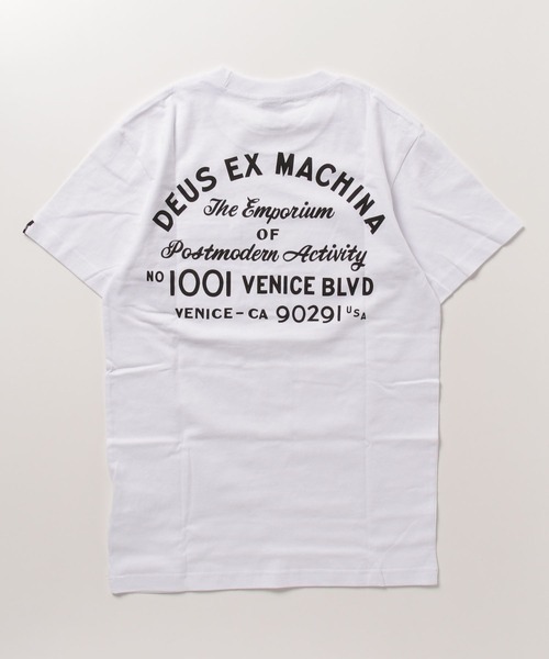 DEUS EX MACHINA(デウスエクスマキナ)の「VENICE ADDRESS TEE(Tシャツ/カットソー・メンズ・グレー/ブラック/ホワイト・SMALL/MEDIUM/LARGE/X-LARGE/X-SMALL)」の9枚目の写真