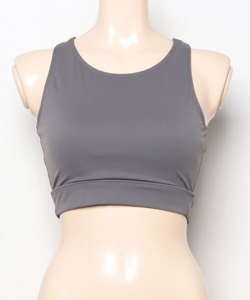 Ungrid（アングリッド）の「【ムラサキスポーツ別注】UNGRID/アングリッド   水陸両無地/フィットネスブラトップ/セットアップ対応  623102（水着・レディース・グリーン/ブラック/グレー/パープル・M/L）」の13枚目の写真