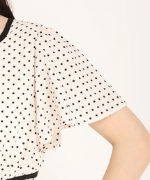 ♡ STRAWBERRY-FIELDS サッカードットワンピース♡ STRAWBERRY-FIELDS（ストロベリーフィールズ）の「サッカードット