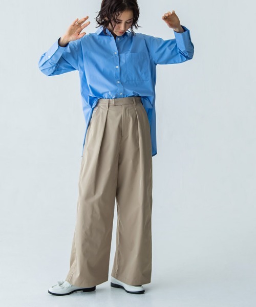 [RASW]タックチノワイドパンツ