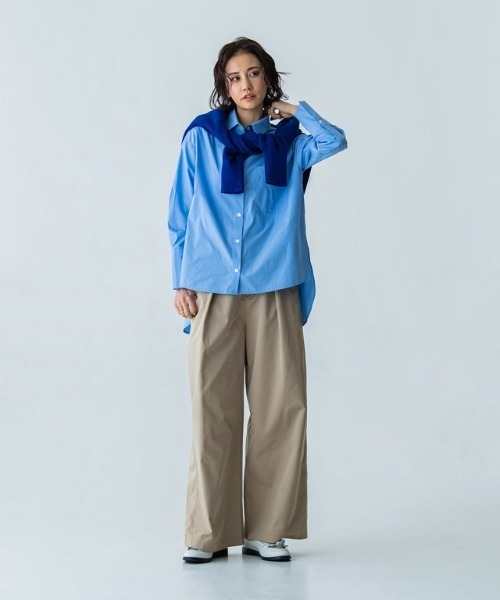 [RASW]タックチノワイドパンツ