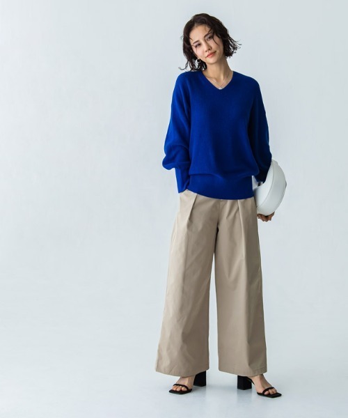 [RASW]タックチノワイドパンツ