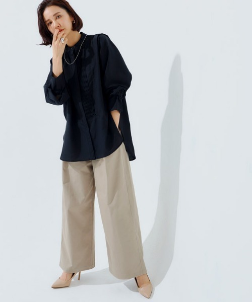 [RASW]タックチノワイドパンツ