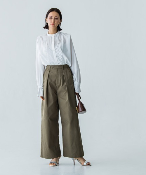 [RASW]タックチノワイドパンツ