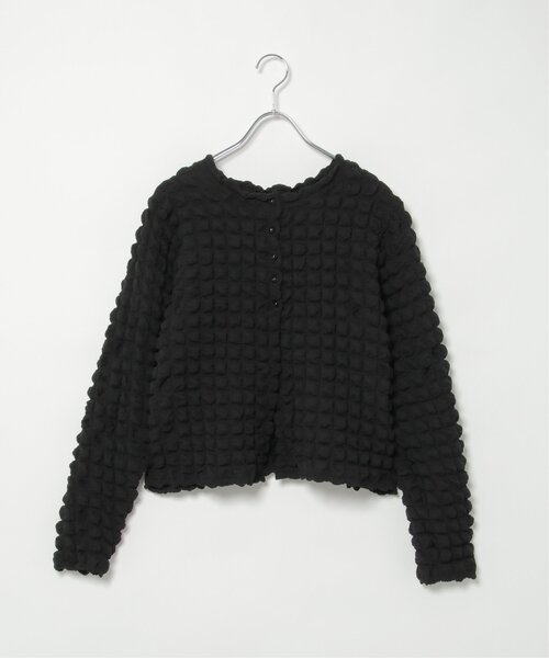 VENCEEXCHANGE（ヴァンスエクスチェンジ）の「ポコポコポップコーンカーディガン（カーディガン/ボレロ・レディース・イエロー/ブラック/ホワイト・FREE）」の21枚目の写真