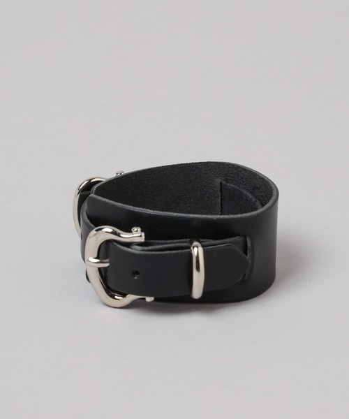 HARE（ハレ）の「ダブルバックルベルトブレス(HARE)（バングル/リストバンド・レディース・ブラック/クリア・FREE）」の8枚目の写真