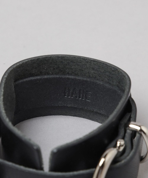 HARE（ハレ）の「ダブルバックルベルトブレス(HARE)（バングル/リストバンド・レディース・ブラック/クリア・FREE）」の15枚目の写真