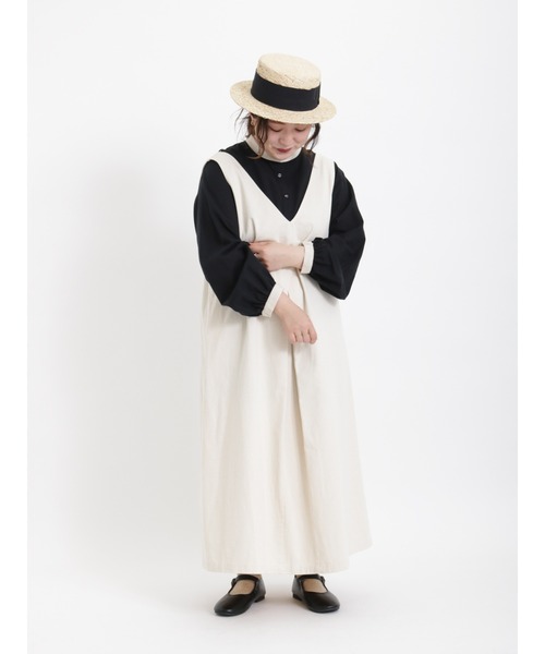 Samansa Mos2(サマンサ モスモス)の「【2way】着回し力アップジャンスカ(ワンピース・レディース・キナリ・フリ-)」の15枚目の写真