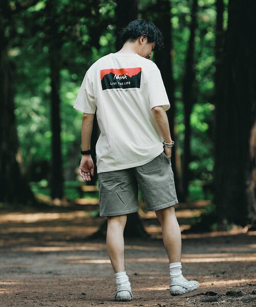 JOURNAL STANDARD relume(ジャーナルスタンダード レリューム)の「CALIFORNIA シェフコールショートパンツ(その他パンツ・メンズ・グレー/カーキ/サックスブルー/アイボリー/ライトグレー・MEDIUM/LARGE/SMALL)」の12枚目の写真