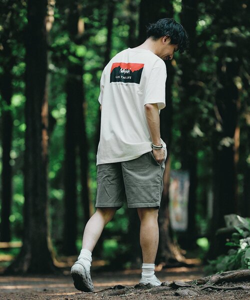 JOURNAL STANDARD relume(ジャーナルスタンダード レリューム)の「CALIFORNIA シェフコールショートパンツ(その他パンツ・メンズ・グレー/カーキ/サックスブルー/アイボリー/ライトグレー・MEDIUM/LARGE/SMALL)」の13枚目の写真