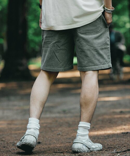 JOURNAL STANDARD relume(ジャーナルスタンダード レリューム)の「CALIFORNIA シェフコールショートパンツ(その他パンツ・メンズ・グレー/カーキ/サックスブルー/アイボリー/ライトグレー・MEDIUM/LARGE/SMALL)」の18枚目の写真