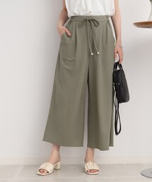 DRESKIP | 【接触冷感】リラクシーに大人の抜け感 イージ－ワイドパンツ(その他パンツ)