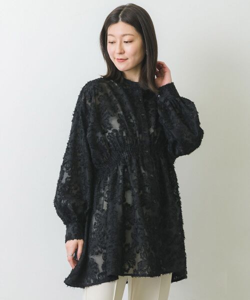 RETRO GIRL(レトロガール)の「ウエストシャーリングアソートBL(シャツ/ブラウス・レディース・アイボリー/ホワイト系その他/ブラック系その他/グリーン・FREE)」の21枚目の写真