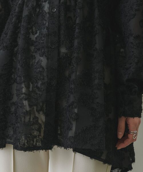 RETRO GIRL(レトロガール)の「ウエストシャーリングアソートBL(シャツ/ブラウス・レディース・アイボリー/ホワイト系その他/ブラック系その他/グリーン・FREE)」の14枚目の写真