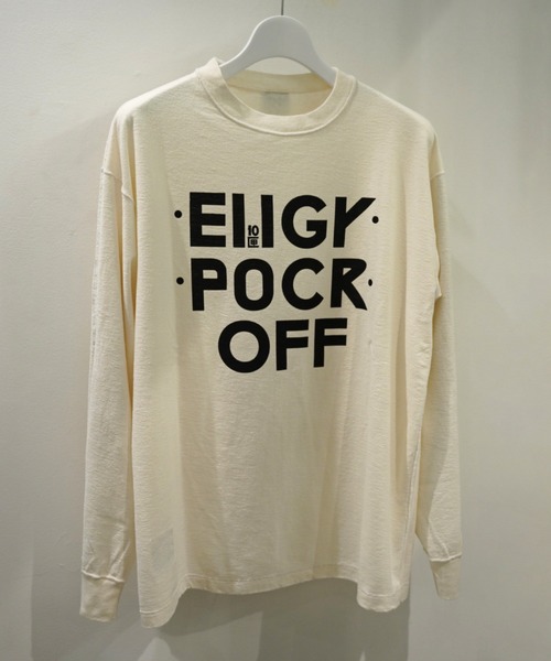 TENBOX（テンボックス）の「MANASTASH×TENBOX(マナスタッシュ×テンボックス) HEMP LS TEE ヘンプロンT（Tシャツ/カットソー・メンズ・ホワイト/ブラック・XL/M/L）」の13枚目の写真