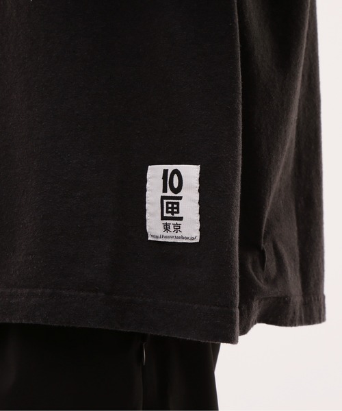 TENBOX（テンボックス）の「MANASTASH×TENBOX(マナスタッシュ×テンボックス) HEMP LS TEE ヘンプロンT（Tシャツ/カットソー・メンズ・ホワイト/ブラック・XL/M/L）」の19枚目の写真