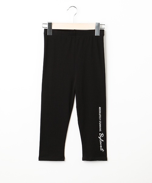 by LOVEiT（バイラビット）の「6分丈レギンス（レギンス/スパッツ・キッズ・マルチ/ブラック・140cm/120cm/130cm/160cm/150cm）」の2枚目の写真
