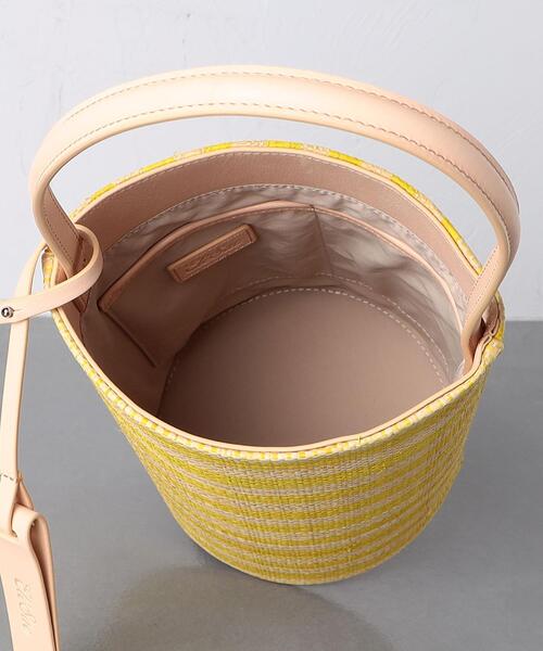 EleSac（エルサック）の「＜ELESAC＞PAPIRO バケットバッグ（ハンドバッグ・レディース・ブラック/イエロー・FREE）」の15枚目の写真