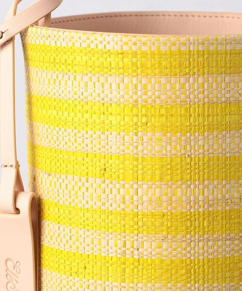 EleSac（エルサック）の「＜ELESAC＞PAPIRO バケットバッグ（ハンドバッグ・レディース・ブラック/イエロー・FREE）」の12枚目の写真