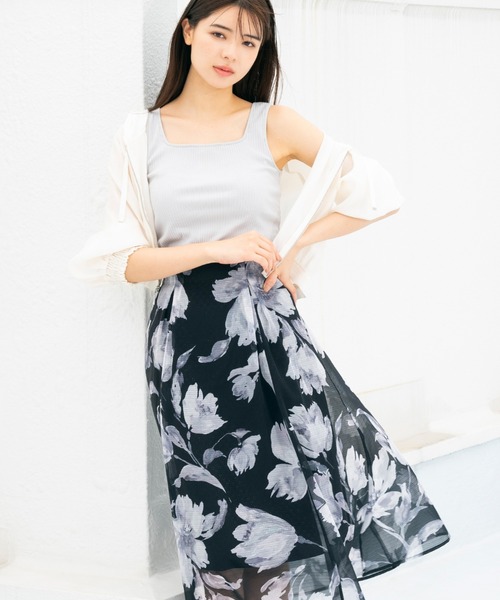 MISCH MASCH（ミッシュマッシュ）の「■2023春夏新作■シアージップパーカー/MM318124（その他アウター・レディース・ダークブラウン/ベージュ/キナリ/グリーン/ピンク系・M）」の20枚目の写真