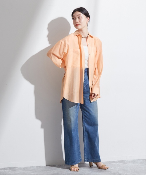 JOURNAL STANDARD L'ESSAGE シャイニータンブラーシャツ JOURNAL STANDARD - JOURNAL STANDARD L'ESSAGE シャイニータンブラー