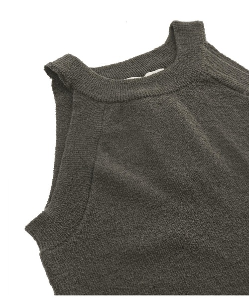 anap mimpi（アナップミンピ）の「サマーニットアメスリトップスタンクトップ（タンクトップ・レディース・ダークグレー/オレンジ/ブルー/ベージュ系その他・FREE）」の5枚目の写真