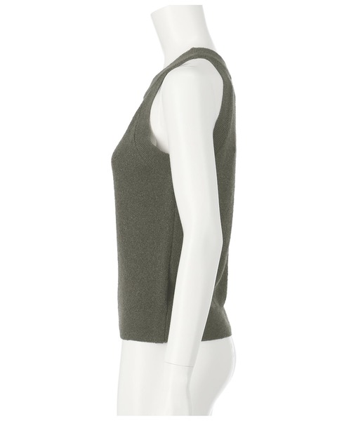 anap mimpi（アナップミンピ）の「サマーニットアメスリトップスタンクトップ（タンクトップ・レディース・ダークグレー/オレンジ/ブルー/ベージュ系その他・FREE）」の11枚目の写真