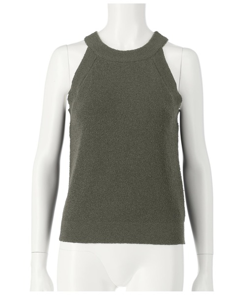 anap mimpi（アナップミンピ）の「サマーニットアメスリトップスタンクトップ（タンクトップ・レディース・ダークグレー/オレンジ/ブルー/ベージュ系その他・FREE）」の7枚目の写真