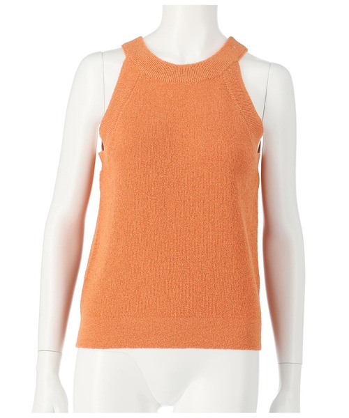 anap mimpi（アナップミンピ）の「サマーニットアメスリトップスタンクトップ（タンクトップ・レディース・ダークグレー/オレンジ/ブルー/ベージュ系その他・FREE）」の10枚目の写真