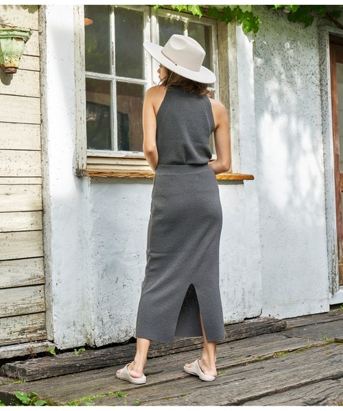 anap mimpi（アナップミンピ）の「サマーニットアメスリトップスタンクトップ（タンクトップ・レディース・ダークグレー/オレンジ/ブルー/ベージュ系その他・FREE）」の20枚目の写真