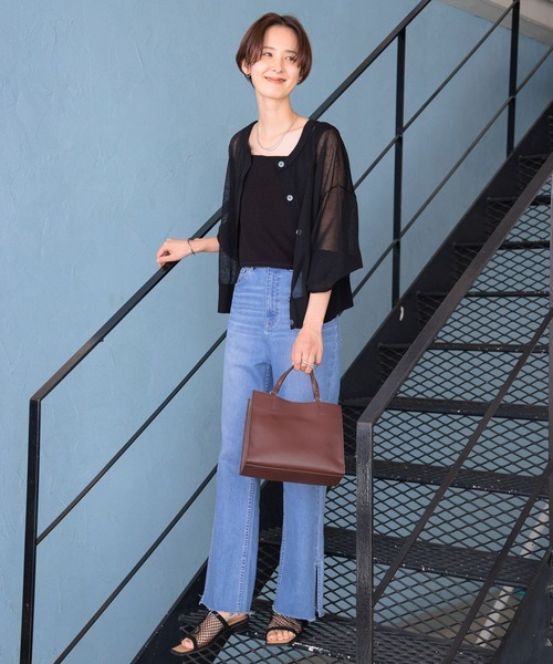 LEPSIM(レプシィム)の「フェイクレザー3WAYバッグ 960960(ショルダーバッグ・レディース・グレイッシュベージュ/ライトブラウン/ブラック/アイボリー・ONE SIZE)」の15枚目の写真