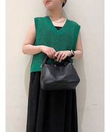 Te chichi TERRASSE | メッシュVネックベスト(ニット/セーター)